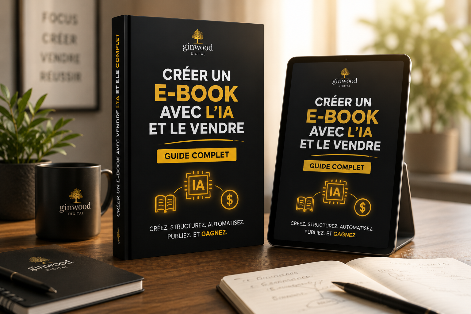 Créer un E-book avec l'IA et le Vendre | Guide Complet